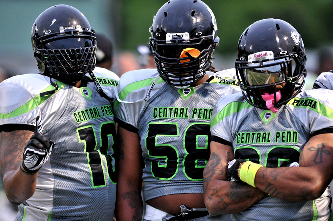 The Central Penn Piranha were a semipro football powerhouse before the team folded in the spring of 2015. 