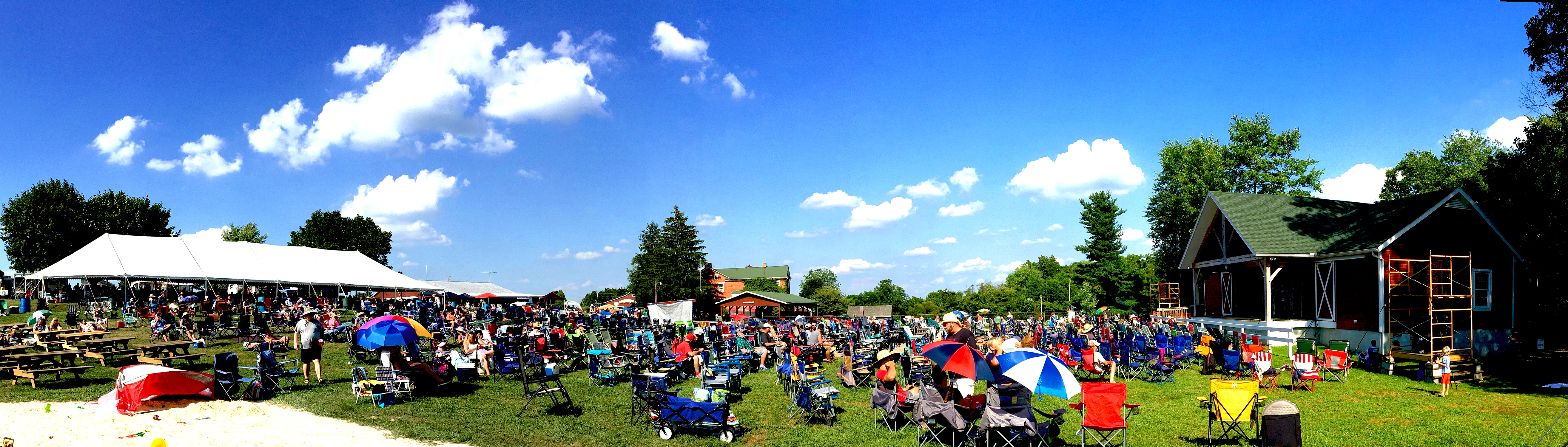 Out of our element and loving it at the Gettysburg Bluegrass Festival